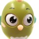 Неваляшка "Курча", Baby Toys, 12 см, музична, Зелений