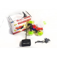 Трюкова машинка перевертиш, всюдихід баггі на радіокеруванні, зі звуком і світлом, Great Universe, червона