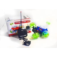 Трюкова машинка перевертень, всюдихід баггі на радіокеруванні, зі звуком і світлом, Great Universe, синя