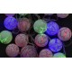 Ялинкова гірлянда, світлодіодна, кульки 100L Led, різнобарвна.