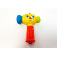 Дитяча музична розвиваюча інтерактивна іграшка - молоточок, Hola Toys, різнобарвна.