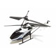 Вертоліт на радіокеруванні 31 см з підсвічуванням Chuang Huang, гіроскоп, 2 електромотори, сталевий каркас, Білий.